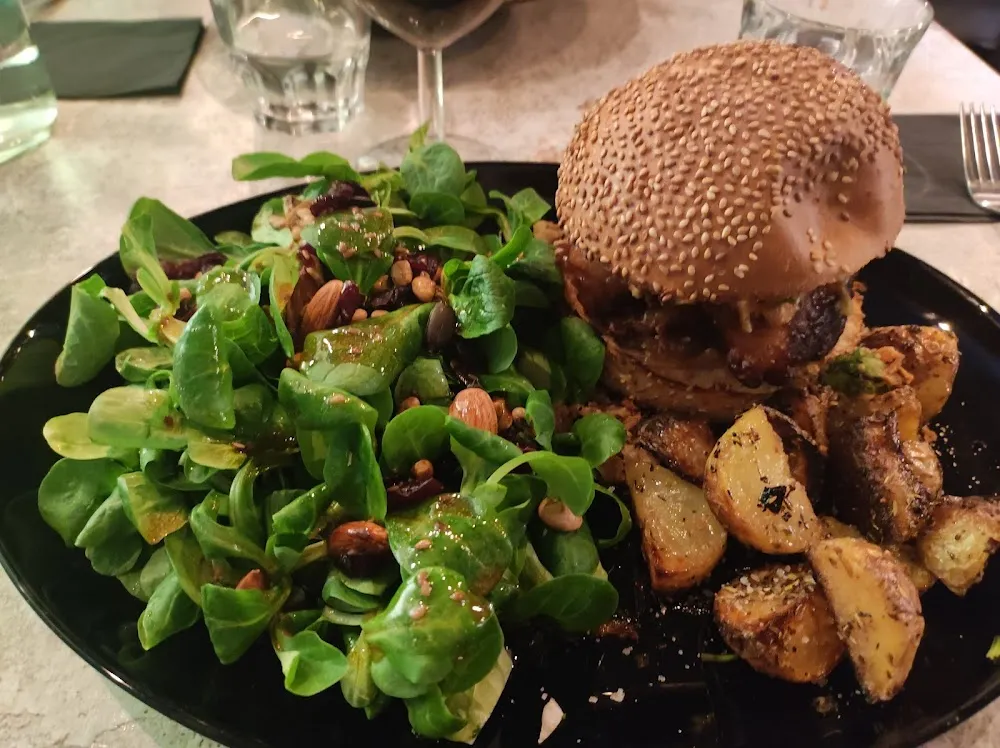 Burger Poulet Karaage